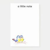 Sweet Bluebirds on a Branch Post-it® Notes (Voorkant)