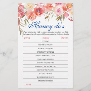 Sweet Blush Floral Honey Do's Vrijgezellenfeest Ga