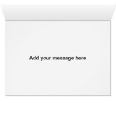 Sweet blush "naar mijn bruidsmeisje op mijn trouwd (Binenzijde Horizontaal (Onderkant))