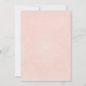 Sweet Blush Pink Balloons Auto rijden met Baby sho Kaart (Achterkant)