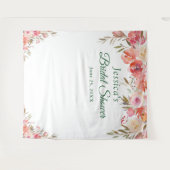 Sweet Blush Vrijgezellenfeest Fotocabine Achtergro Wandkleed (Voorkant (horizontaal))