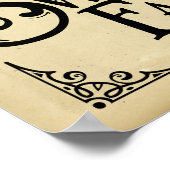 Sweet Boerderij  stijl Poster (Hoek)