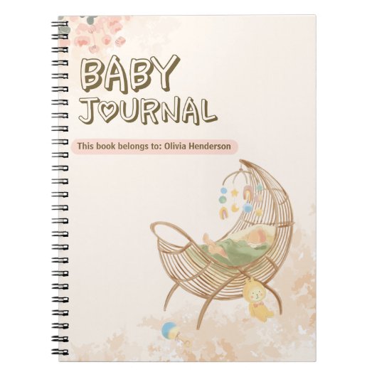 Sweet Boho Baby Journal Notitieboek (Voorkant)