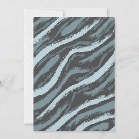 Sweet Boho Feathers Gold Wild One Boy Baby shower Kaart (Achterkant)