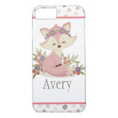 Sweet Boho Fox Persoonlijk Case-Mate iPhone Case (Achterkant)