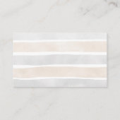 Sweet Boho Neutral Boy Baby shower Luier Raffle Informatiekaartje (Achterkant)