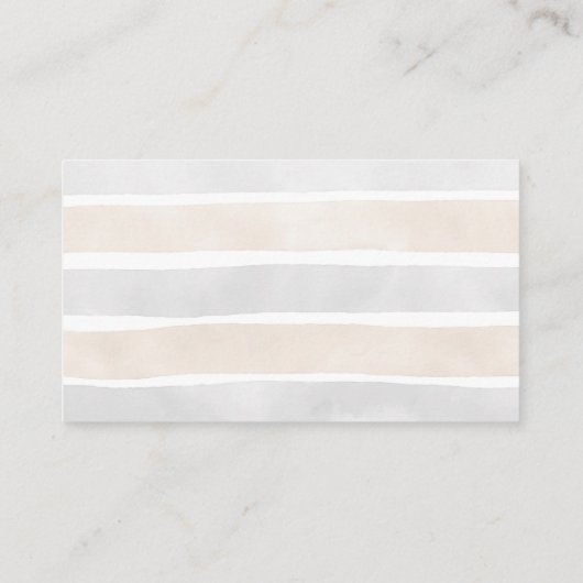 Sweet Boho Neutral Boy Baby shower Luier Raffle Informatiekaartje (Achterkant)