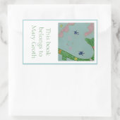 Sweet Bookplaat Rechthoekige Sticker (Tas)