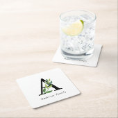 Sweet Botanical Monogram Kartonnen Onderzetters (Insitu)