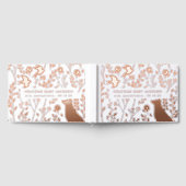Sweet Botanical Wildlife Print Baby shower Welkom Gastenboek (Volledig)