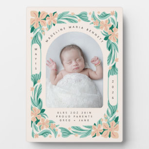 Sweet Botanicals Plaque Fotoplaat