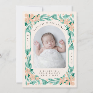 Sweet Botanicals Plaque Kaart