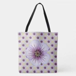 Sweet botanische Floral Blue op elke kleur Tote Bag
