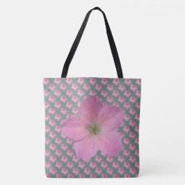 Sweet Botanische Floral Roze op elke kleur Tote Bag