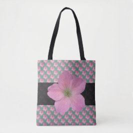 Sweet Botanische Floral Roze op elke kleur Tote Bag