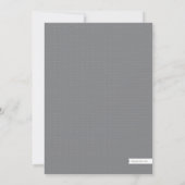 Sweet Bouquet Garden Party Vrijgezellenfeest Kaart (Achterkant)