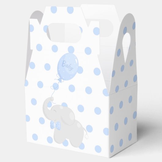 Sweet Box Baby shower Boy Blue Bedankdoosjes (Geopend)