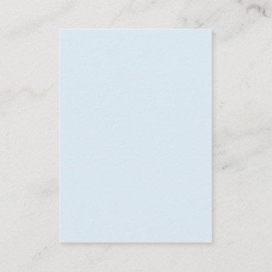 Sweet Boy Blue Gingham Books for Baby shower Informatiekaartje (Achterkant)