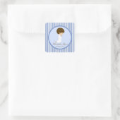 Sweet Boy First Holy Communion Sticker Blauw (Tas)