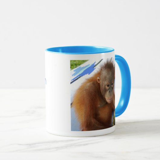 Sweet Boy Orangutan Mok (Voorkant rechts)