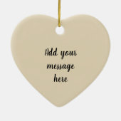 Sweet Bread Hot Chocolate Pan dulce Mexican concha Keramisch Ornament (Achterkant)