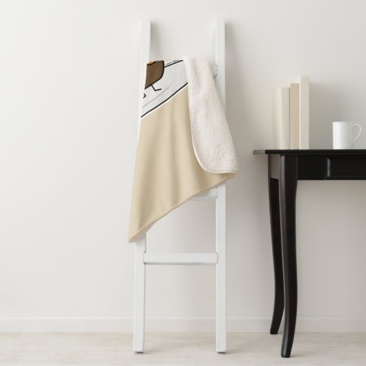 Sweet Bread Hot Chocolate Pan dulce Mexican concha Sherpa Deken (In situ)