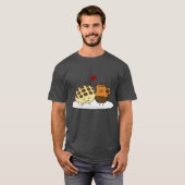 Sweet Bread Hot Chocolate Pan dulce Mexican concha T-shirt (Voorkant volledig)