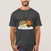 Sweet Bread Hot Chocolate Pan dulce Mexican concha T-shirt (Voorkant)