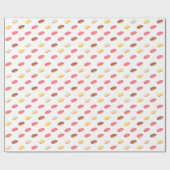 Sweet Bread Pan Dulce Concha Patroon Cadeaupapier (Vlak)