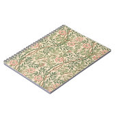 'Sweet Briar'-ontwerp voor behangpapier, gedrukt d Notitieboek (Linkerzijde)