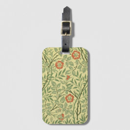 Sweet Briar Pattern (door William Morris) Bagagelabel