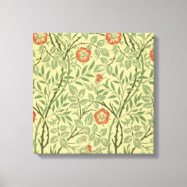 Sweet Briar Pattern (door William Morris) Canvas Afdruk