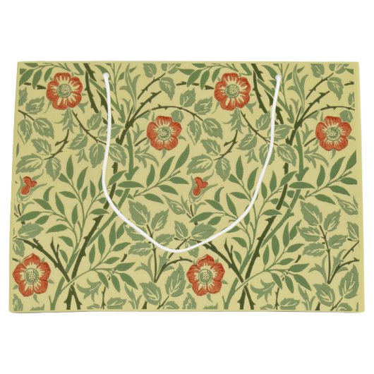 Sweet Briar Pattern (door William Morris) Groot Cadeauzakje (Voorkant)