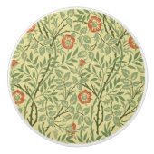 Sweet Briar Pattern (door William Morris) Keramische Knop (Voorkant)