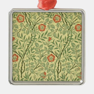 Sweet Briar Pattern (door William Morris) Metalen Ornament
