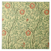 Sweet Briar Pattern (door William Morris) Tegeltje (Voorkant)