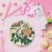 Sweet Briar-Roos Papieren Bordje (Feest)