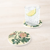 Sweet Briar-Roos Zandsteen Onderzetter (Zijkant)