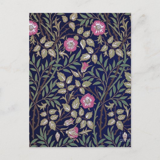 Sweet Briar, William Morris Briefkaart (Voorkant)