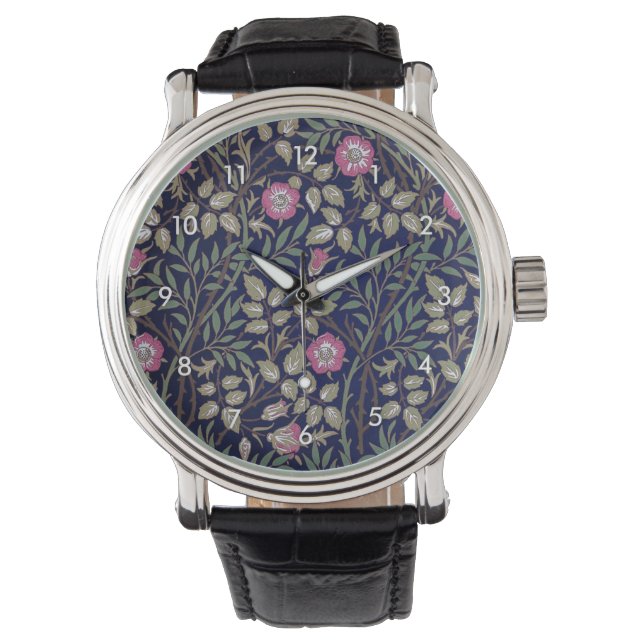 Sweet Briar, William Morris Horloge (Voorkant)