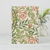 Sweet Briar William Morris Kaart (Staand voorkant)