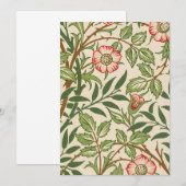 Sweet Briar William Morris Kaart (Voorkant / Achterkant)