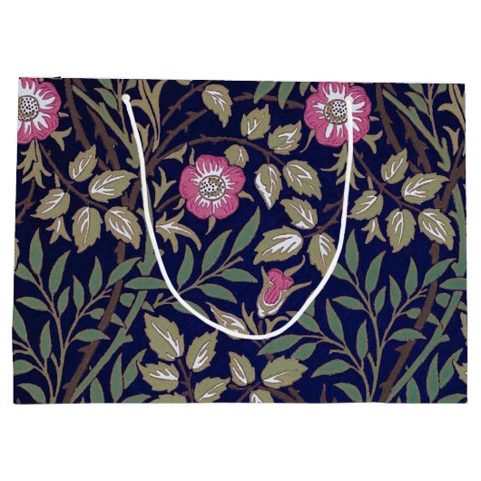Sweet Briar, William Morris Large Gift Bag Groot Cadeauzakje (Achterkant)