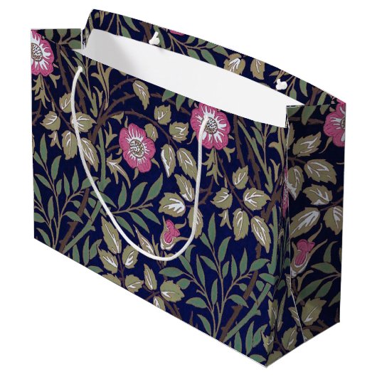 Sweet Briar, William Morris Large Gift Bag Groot Cadeauzakje (Achterkant Gekanteld)