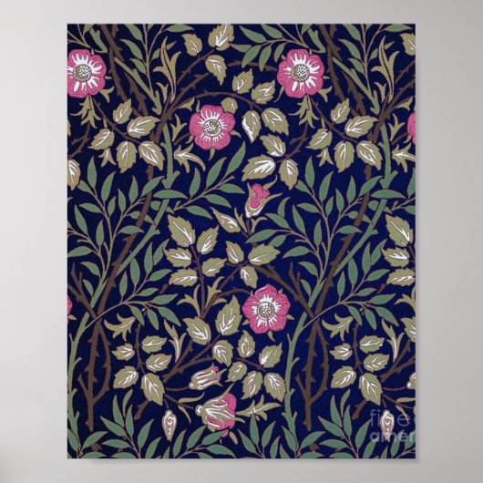 Sweet Briar, William Morris Poster (Voorkant)