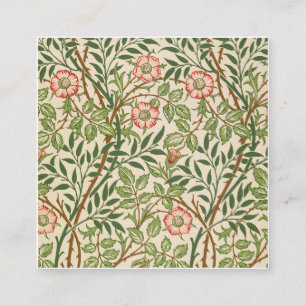 Sweet Briar William Morris Vierkante Visitekaartje