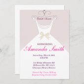 Sweet Bridal Shower Kaart (Voorkant / Achterkant)