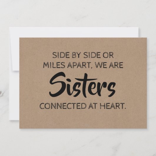 Sweet Bridesmaid / Maid of Honor Voorstel Kaart (Voorkant)