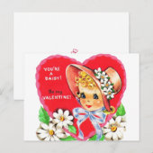 Sweet Briefkaart Valentijn 1950 (Voorkant / Achterkant)