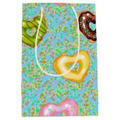 Sweet & Bright Donuts reeks Design 5 Medium Cadeauzakje (Voorkant)